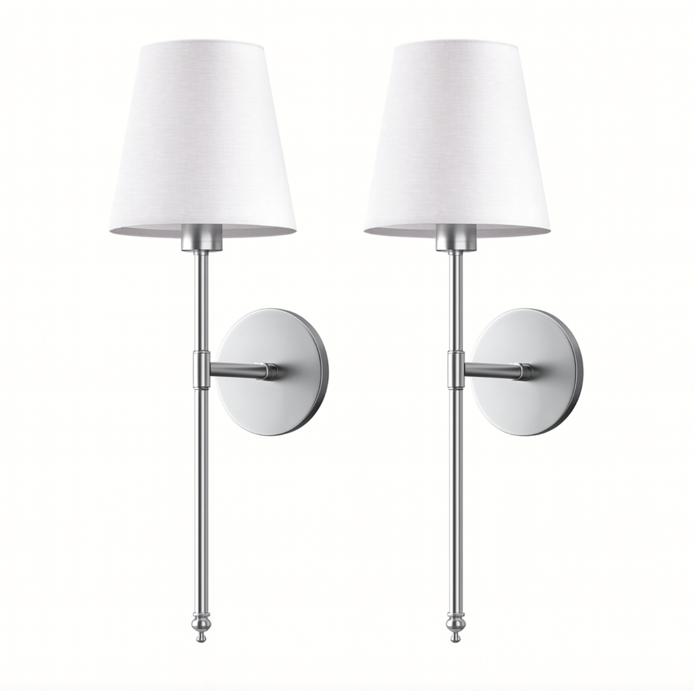 Stockholm Black Wall Sconce (Set of 2)