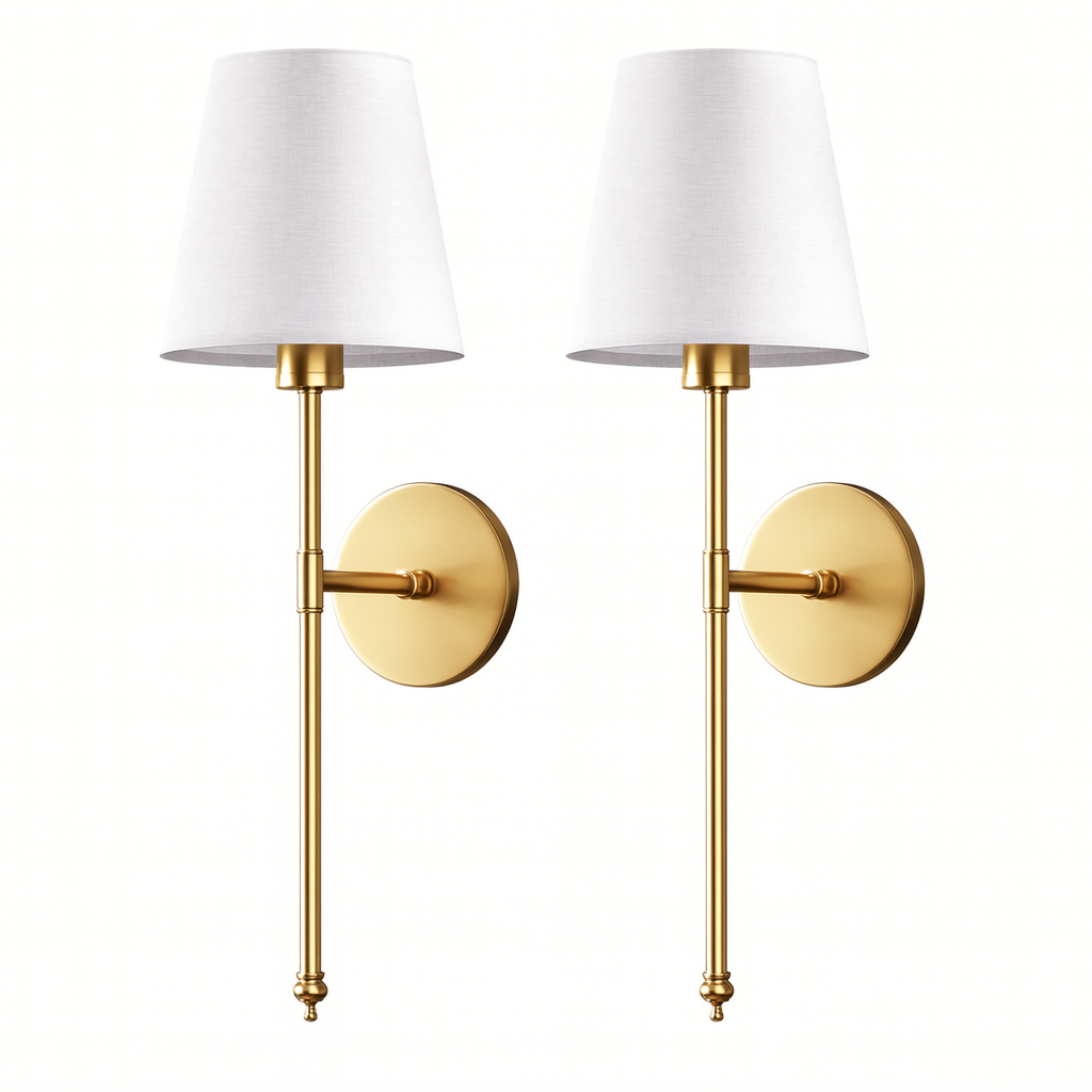 Stockholm Black Wall Sconce (Set of 2)